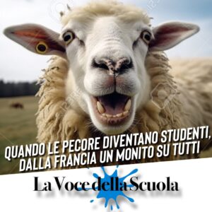 Quando le “pecore” diventano studenti, dalla Francia un monito su tutti
